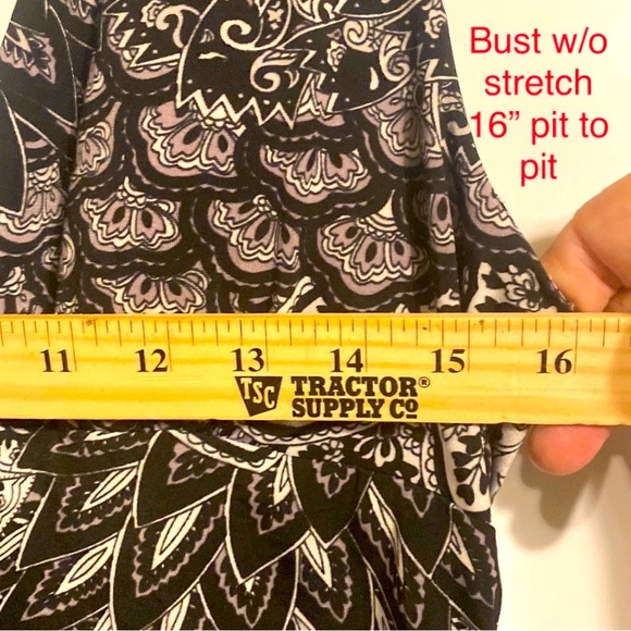 Whimsigoth Y2K Baby Doll Maxi Dress 4/6 Halter V-neck Stretchy Black Grey Floral - Picture 7 of 12